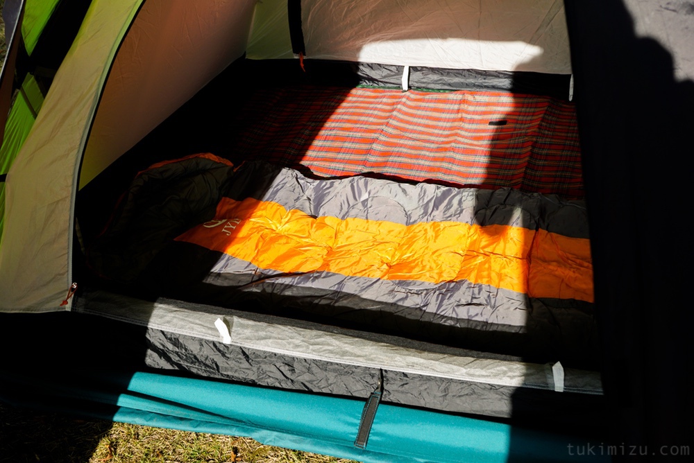 テントと寝袋